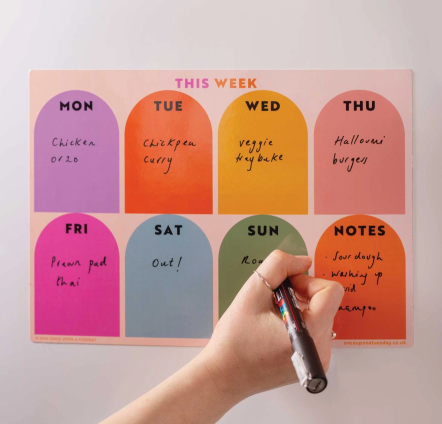 Magnetic Weekly Planner