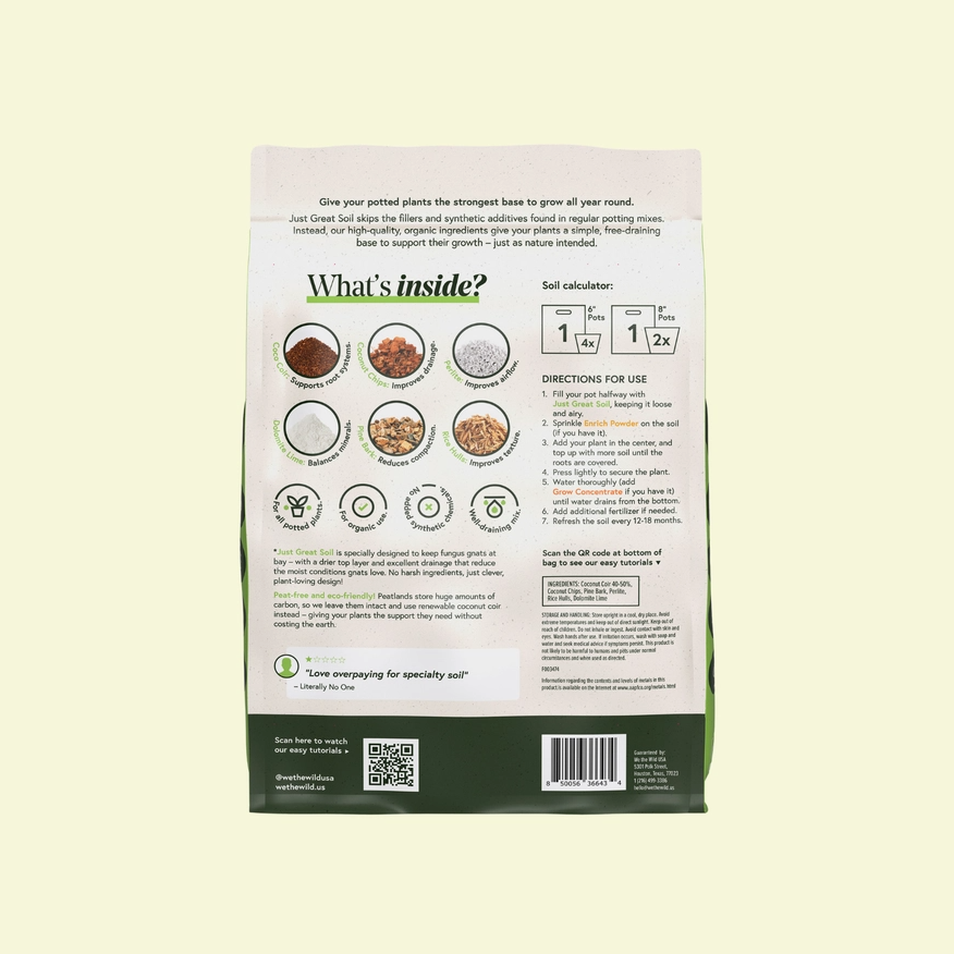 Just Great Soil - Premium Potting Mix