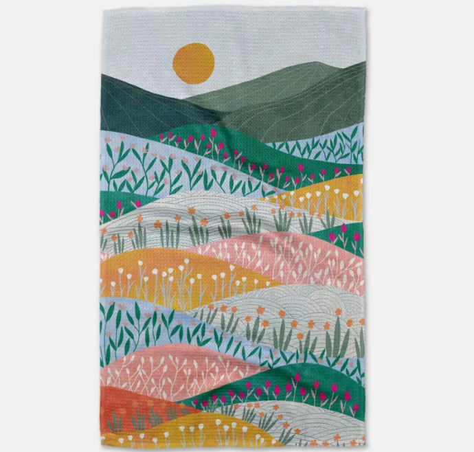 Geometry Tea Towel