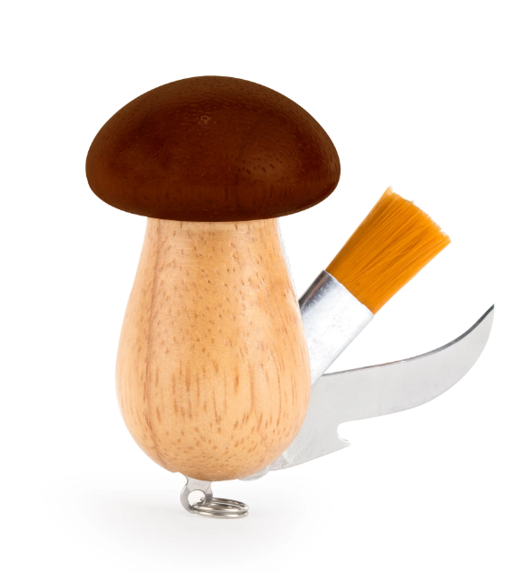 Mushroom Tool Keychain