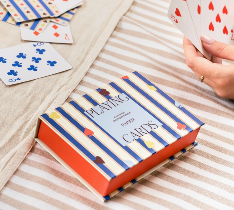 Papier Playing Cards Set of 2