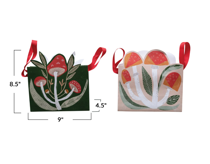 Mushroom Shaped Gift Bag