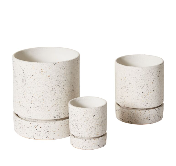 Nisha Pot with Saucer