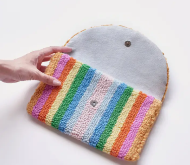 Rainbow Hook Clutch