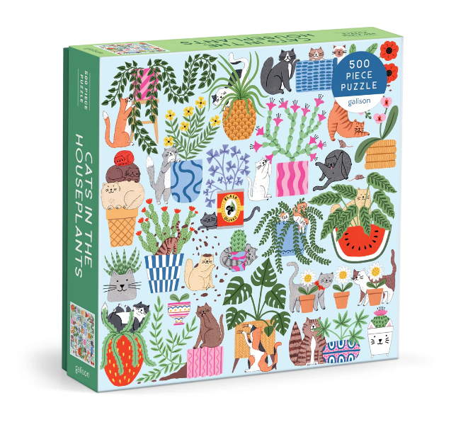 Cats in the Houseplants Puzzle