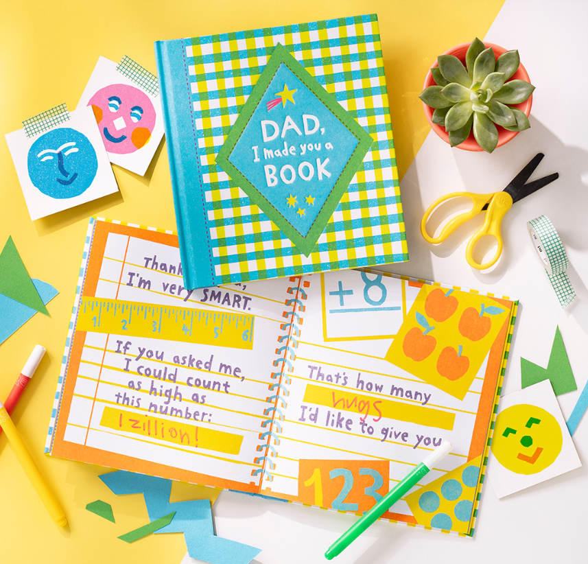 Dad, I Made You A Book
