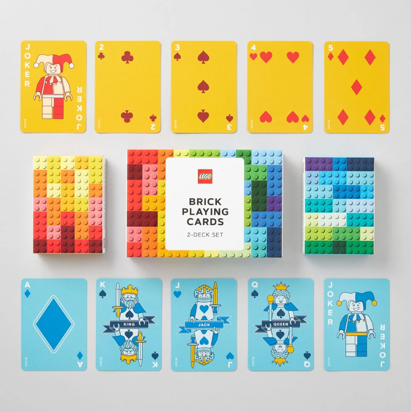 Lego Brick Playing Cards