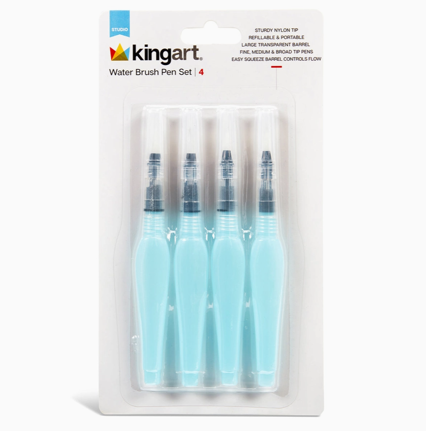 Water Brush Set of 4