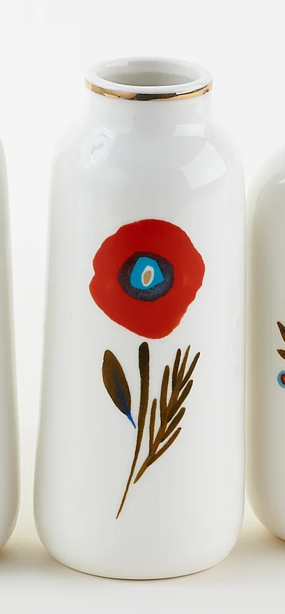 Poppy Bud Vase