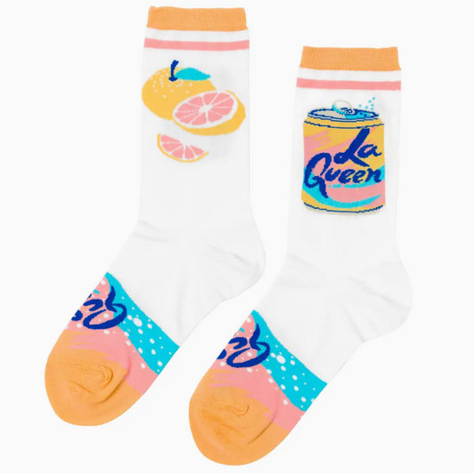 La Queen Crew Socks