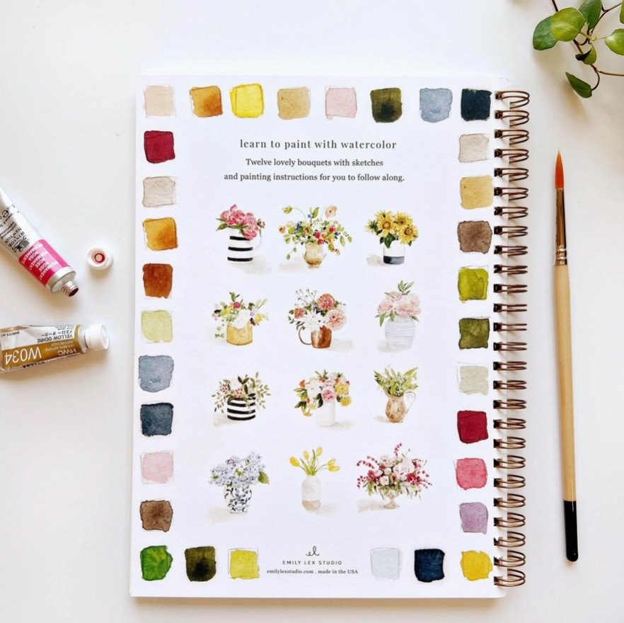Emily Lex Studio Watercolor Workbooks