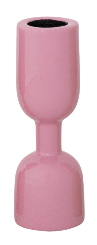 Enameled Aluminum Taper Candle Holder