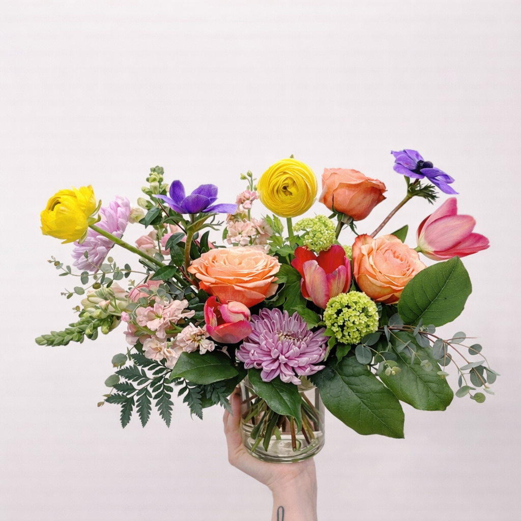 Seasonal Vased Arrangement - Designers Choice