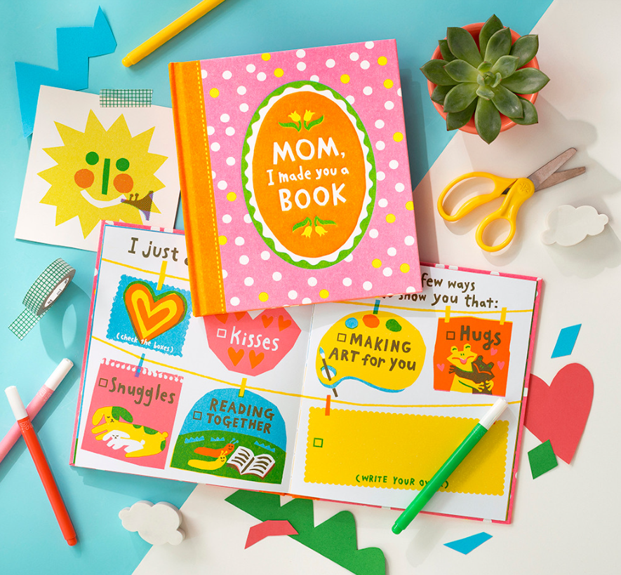 Mom, I Made You A Book