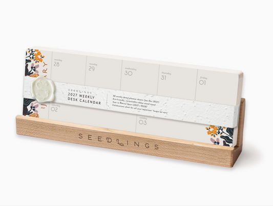 2027 Weekly Desk Calender