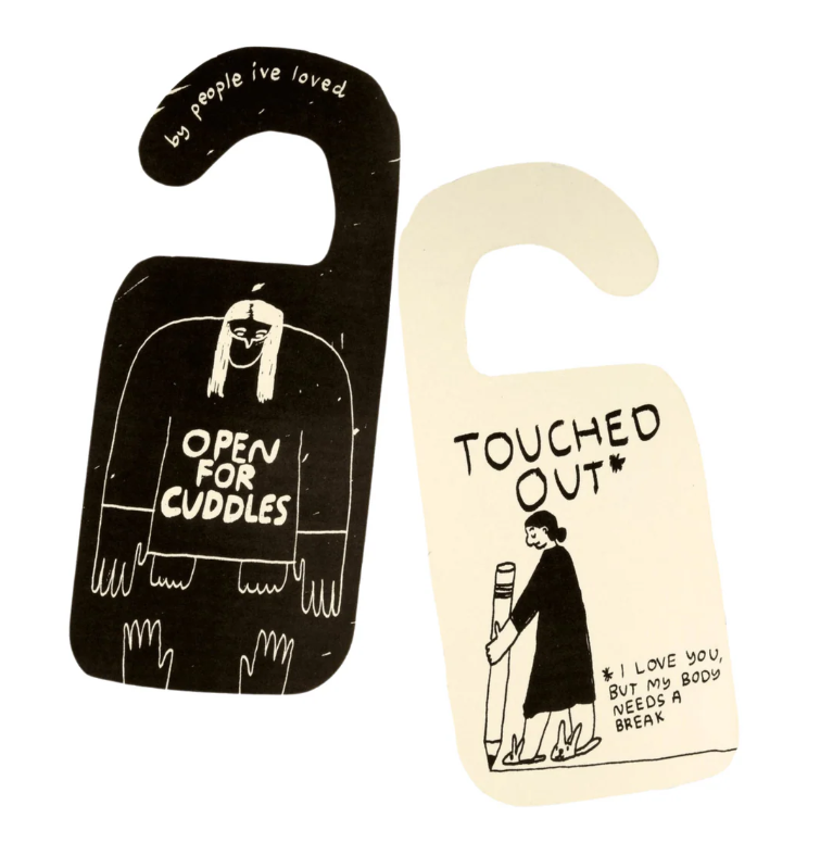 Judgement Free Zone Door Hanger