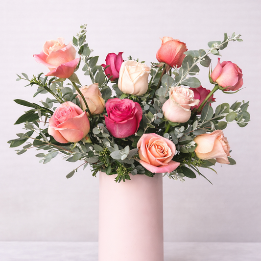 Shades of Pink Roses