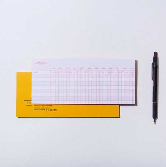 Habit Tracker Notepad