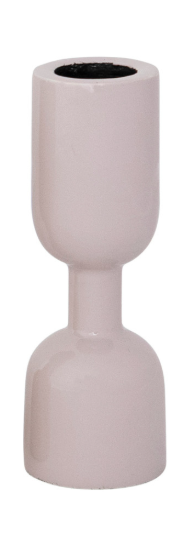 Enameled Aluminum Taper Candle Holder