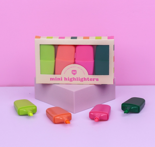 Bold and Bright Mini Highlighters