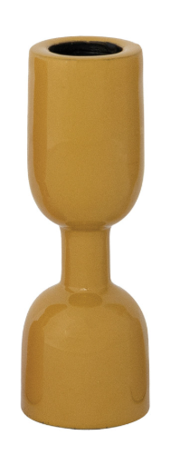 Enameled Aluminum Taper Candle Holder