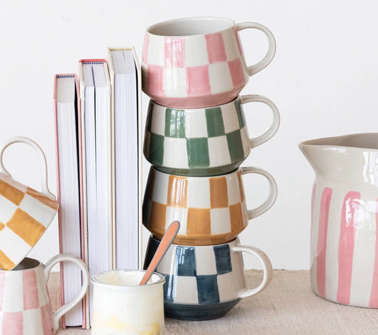 Checkered Mugs