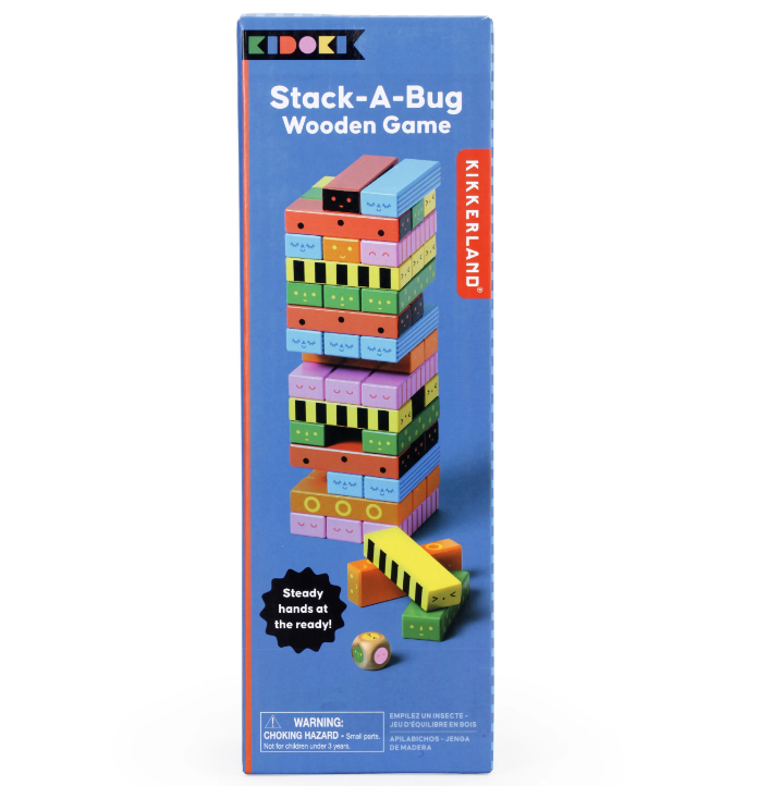 Stack-A-Bug Wooden Game