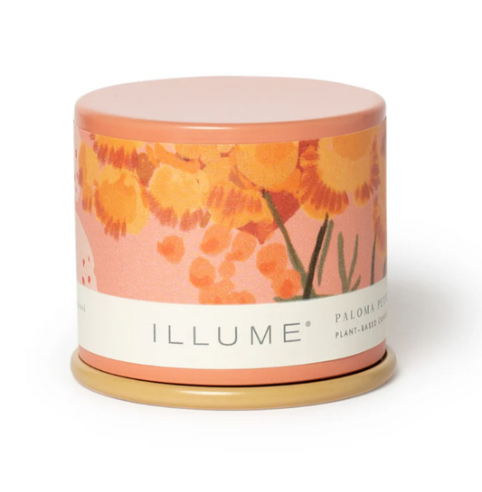 Paloma Petal Demi Vanity Tin Candle