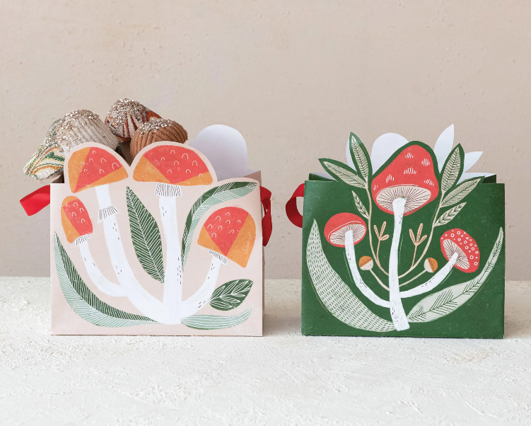 Mushroom Shaped Gift Bag