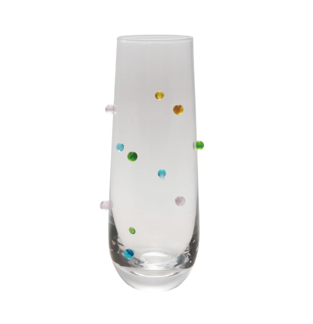 Dotted Drinking Glass