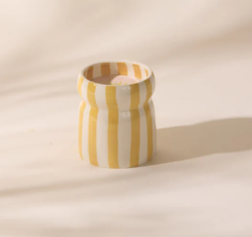 Cabana Stripes Candles