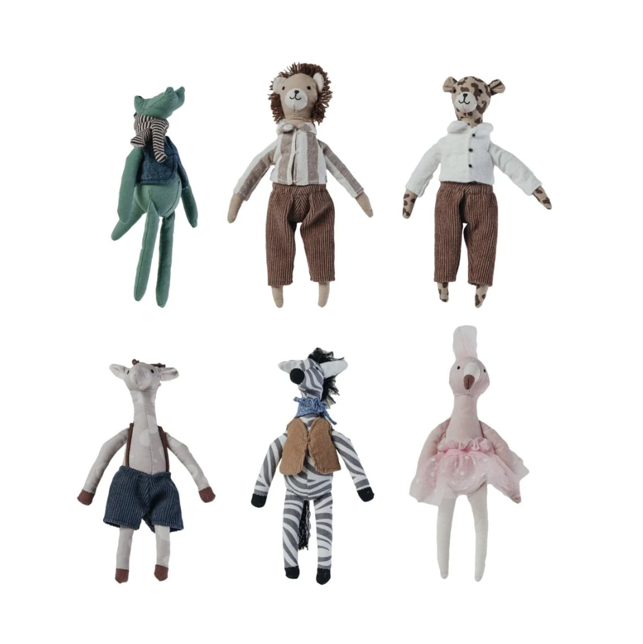 Plush Animals in Clothes
