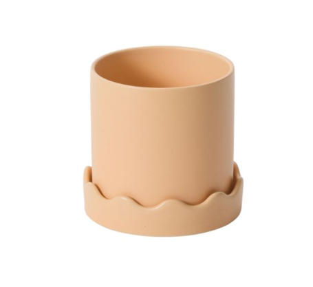 Pissaro Pot with Saucer