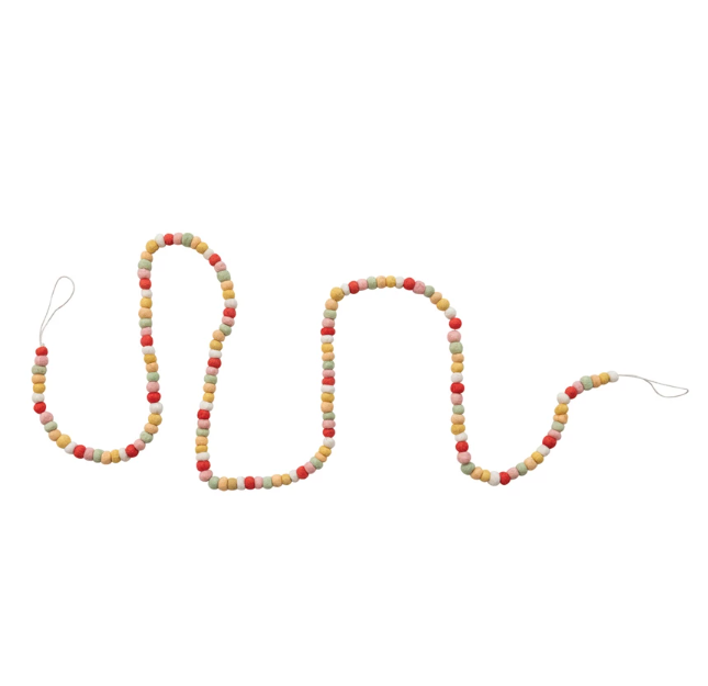 Felt Ball Garland - Minis