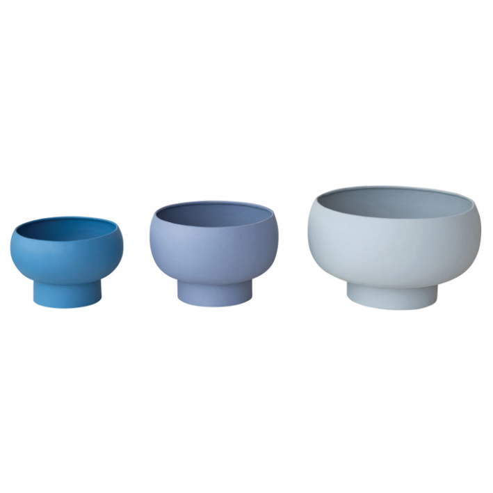 Metal Footed Planters