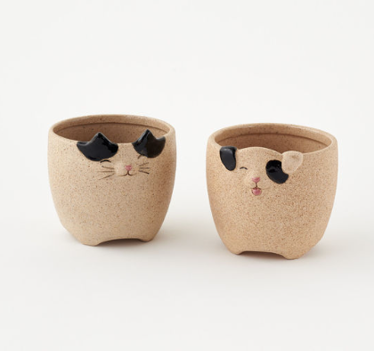 Cat & Dog Pots