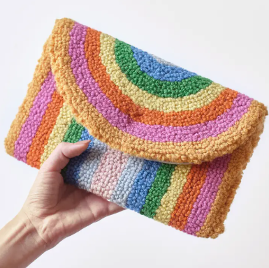 Rainbow Hook Clutch