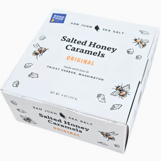 Salted Honey Caramels