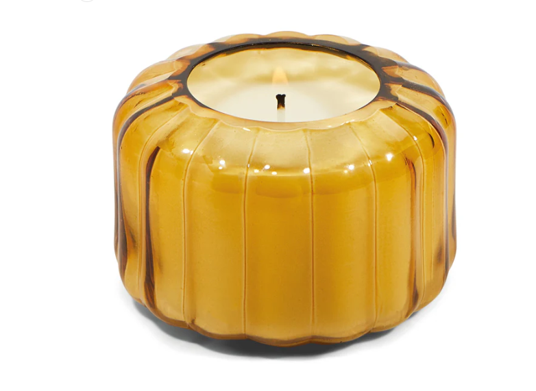 Paddywax Ripple Glass Candle