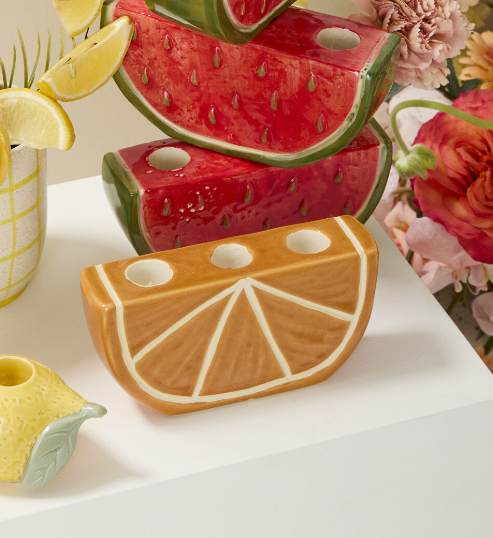 Orange Slice Budvase