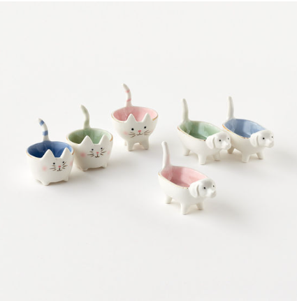 Mini Dog and Cat Dishes