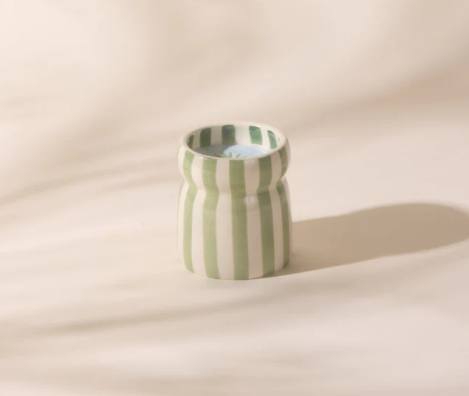 Cabana Stripes Candles