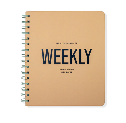 Undated Weekly Planner