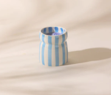 Cabana Stripes Candles