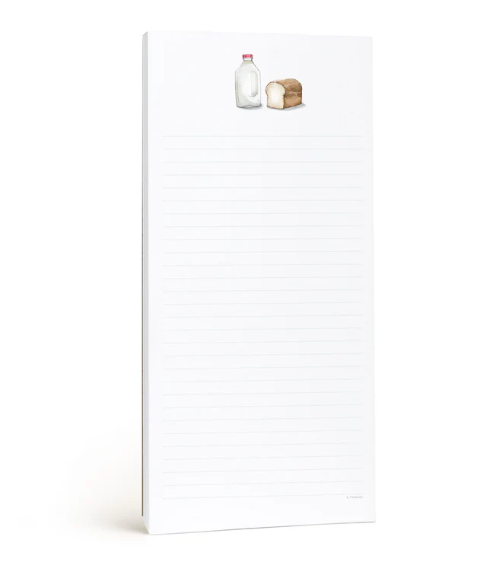 Milk & Bread Notepad