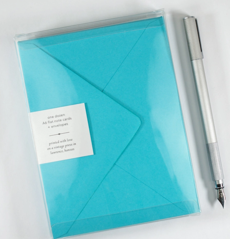 Note Card Set "Hello!" Navy