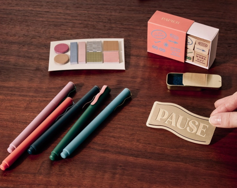 Plan & Pause Stationary Set