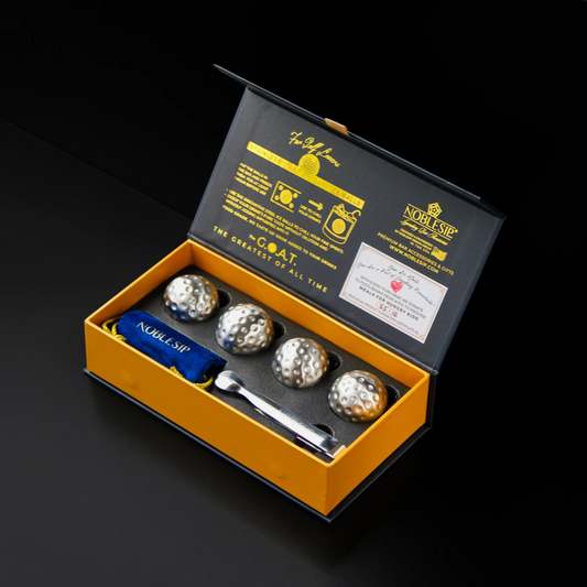 Steel Golf Whiskey Ice Balls