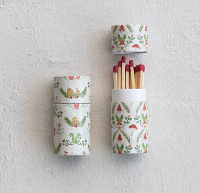 Holiday Safety Matches in Tube