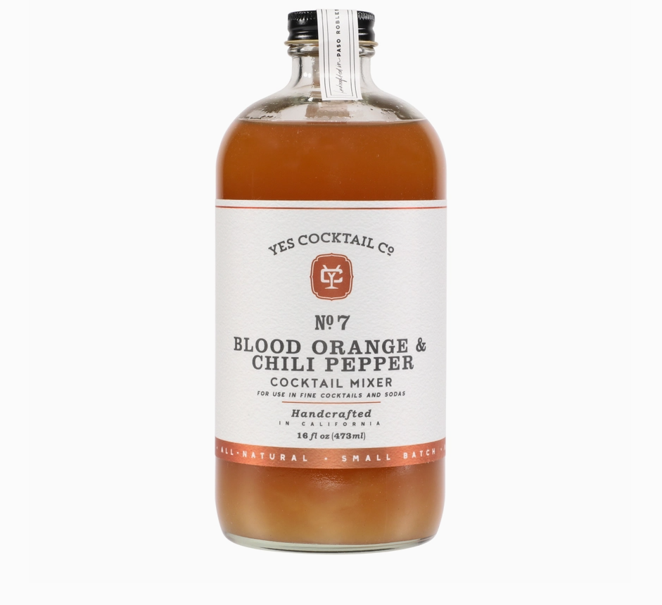 Blood Orange & Chili Pepper Cocktail Mixer